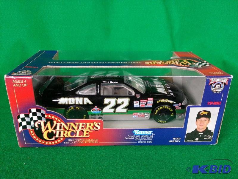lot 114 image: Winners Circle Mark Burton #22 MBNA NASCAR 1...