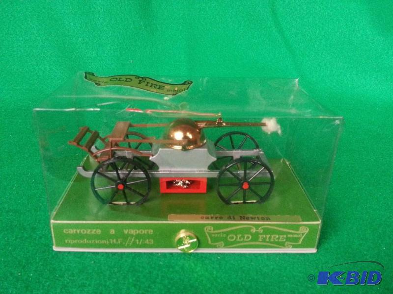 lot 126 image: Rare Brumm Carrozze A Vapore Old Fire Serie M...