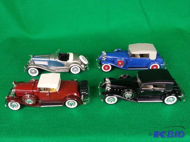 lot 135 image: Lot of (4) National Motor Museum Mint 132 Sc...
