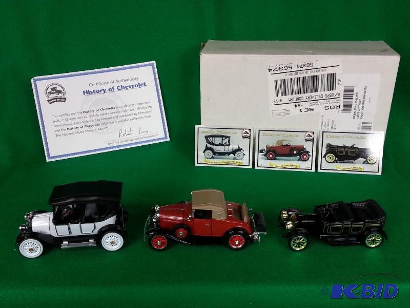 lot 138 image: Lot of (3) National Motor Museum Mint History...