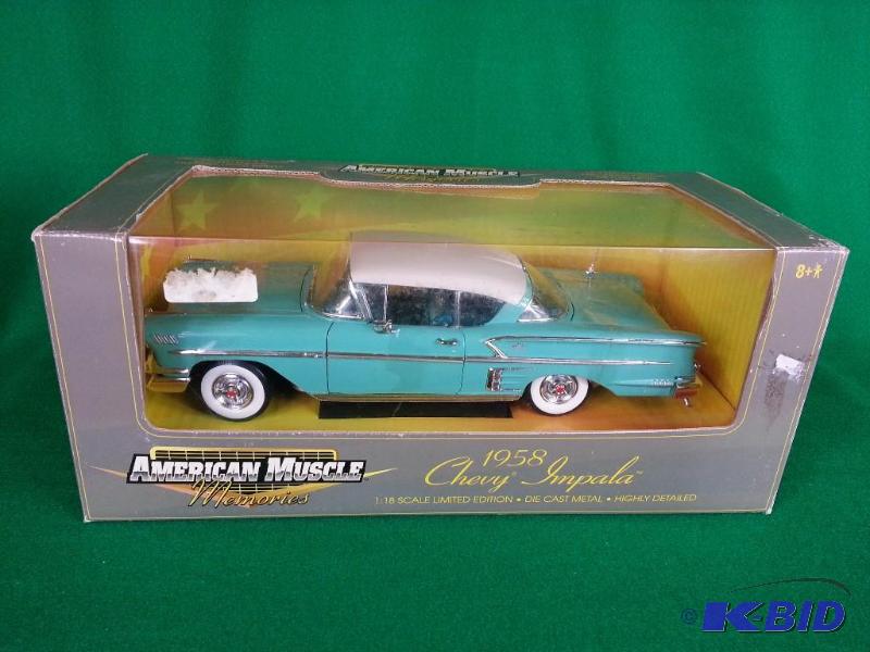 lot 16 image: Ertl 1958 Chevy Impala 118 Scale