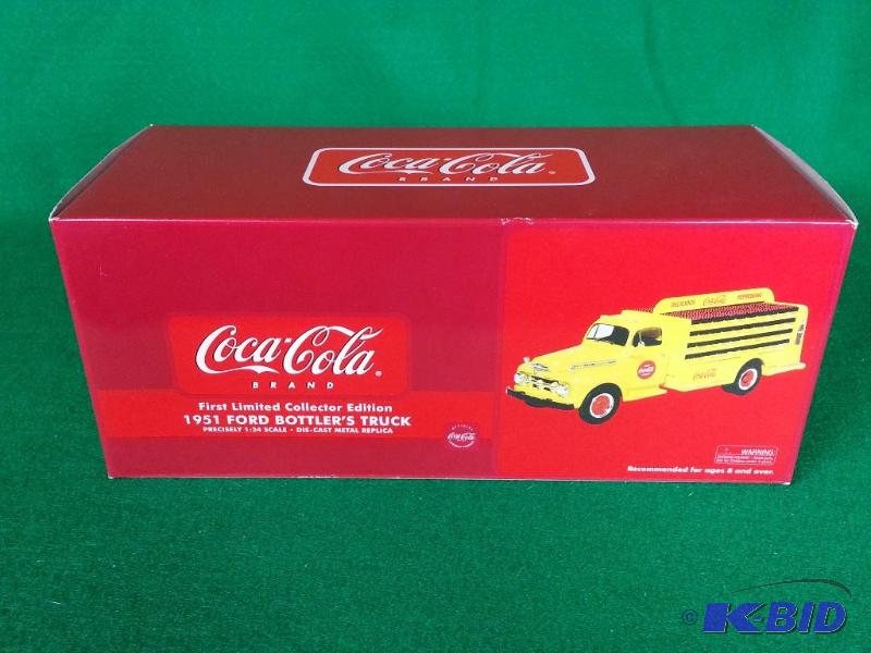 lot 160 image: Unopened First Gear 1951 Ford Coca-Cola Coke ...