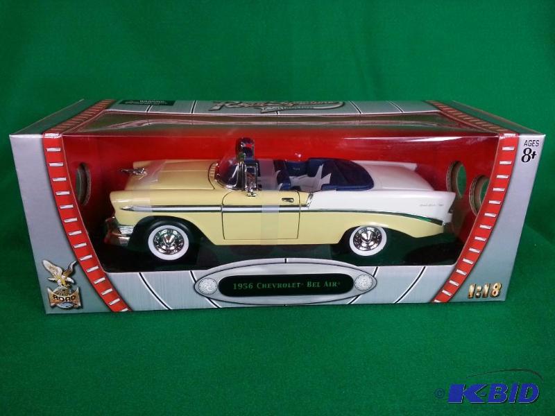 lot 5 image: Road Signature 1956 Chevrolet Bel Air 118 Scale