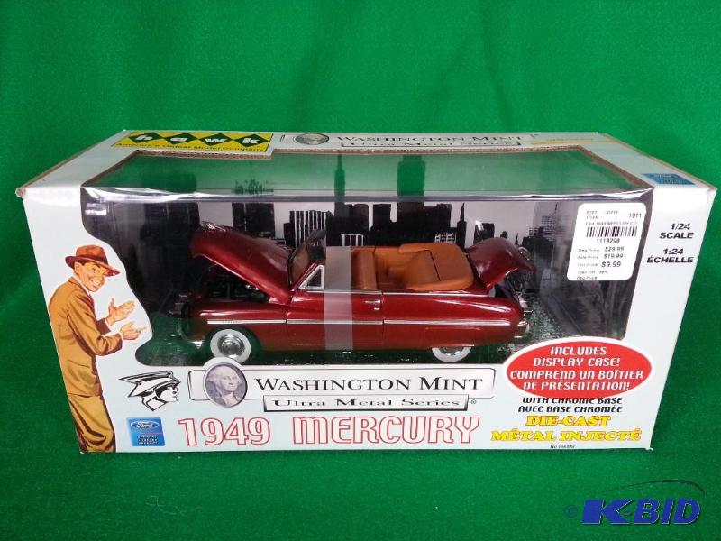 lot 58 image: Hawk Washington Mint 1949 Mercury 124 Scale