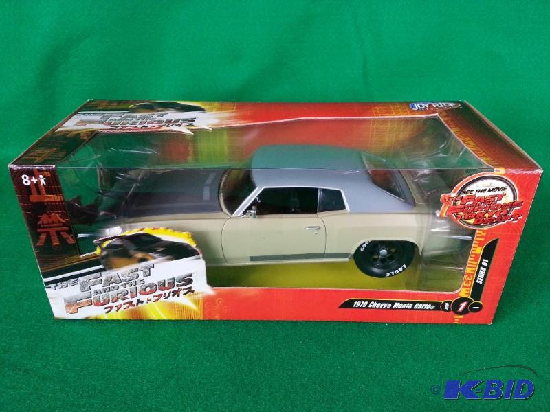lot 87 image: Joyride 1970 Chevy Monte Carlo The Fast and the Furious Series 1 118 Scale - RARE