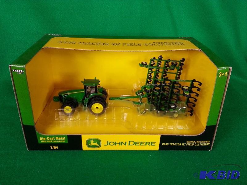 Ertl John Deere 8430 Tractor w/ Field Cultivator 1:64 Scale | Lifelong ...