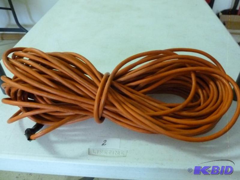 Long Electrical Orange - Outdoor Cord