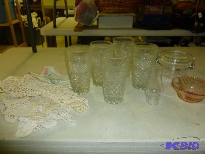Stunning Glassware - substantial and gorgeous Household items...