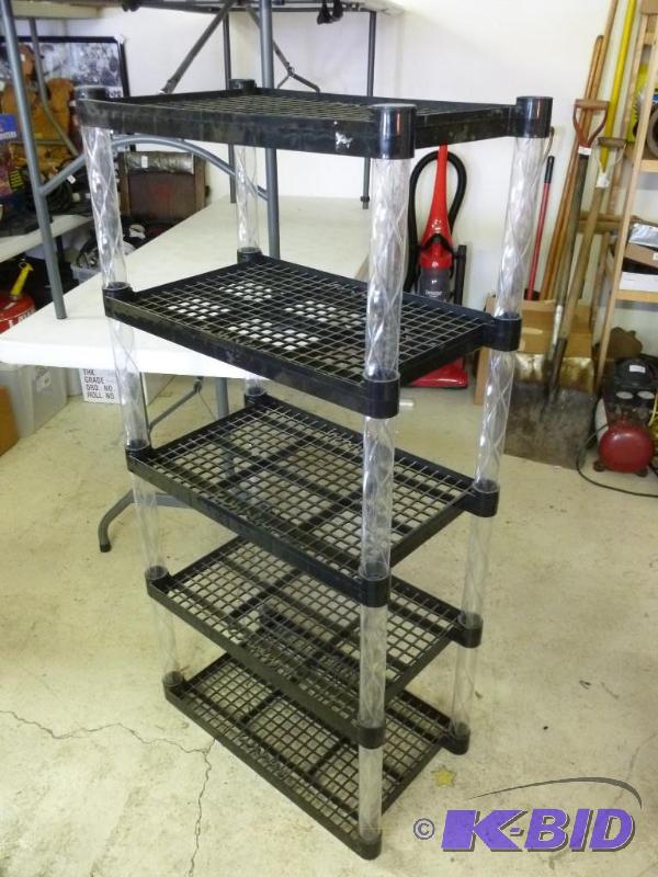 Nice Plastic Shelving Unit
