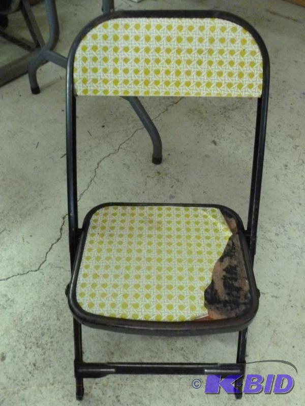 Metal Kids Folding Chair
