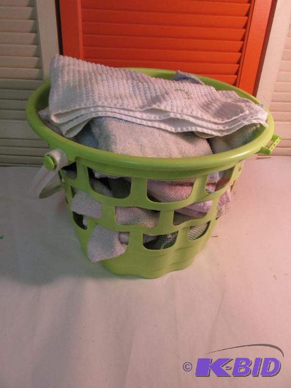 Basket full of Clean Rags