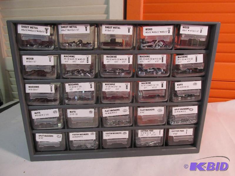 25 Drawers full of little things