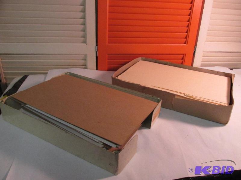 Metal Desk Box - Large File Holder