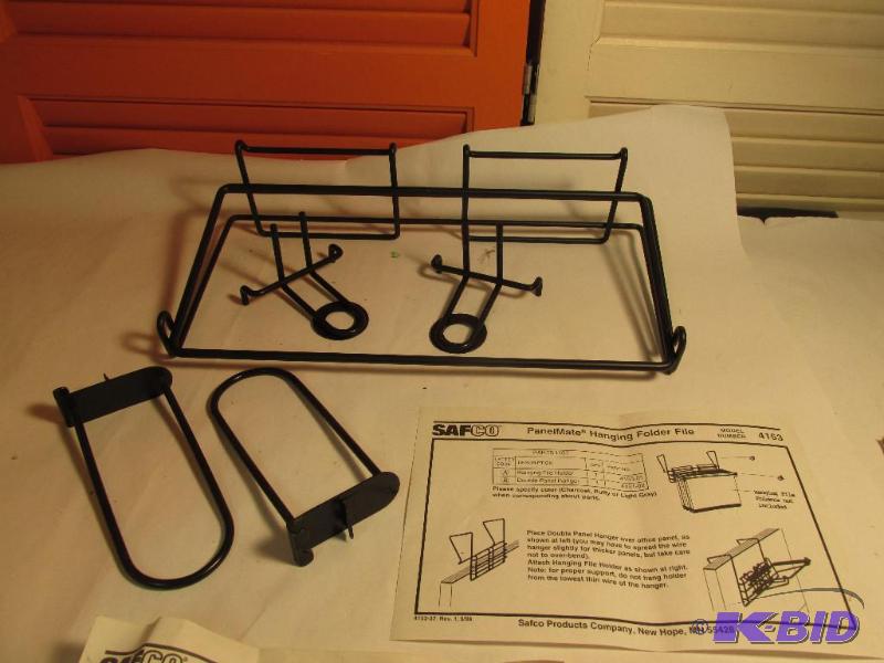 5 Sets - Charcoal Hanging File Holders