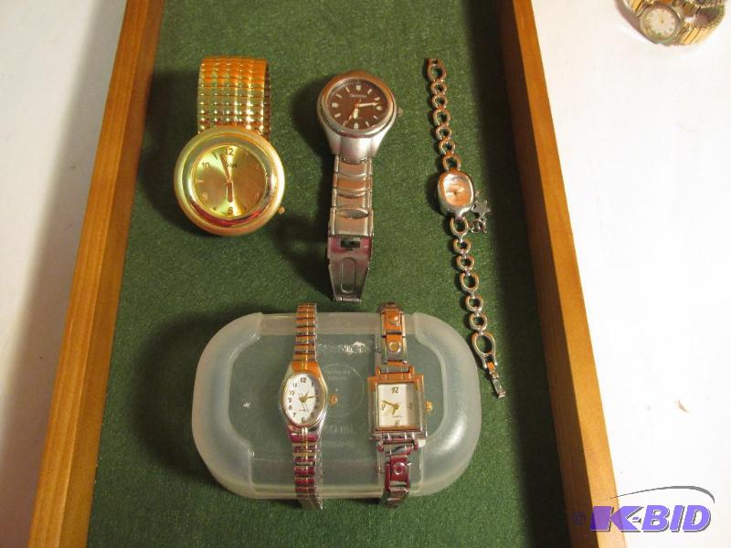 5 Watches - 1 has Italian Charms