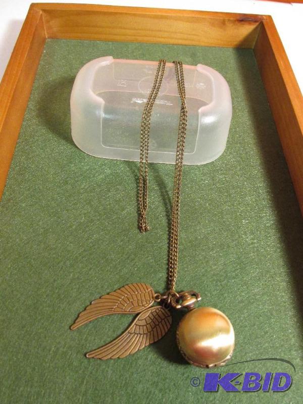 Very Nice Necklace Watch with Wings