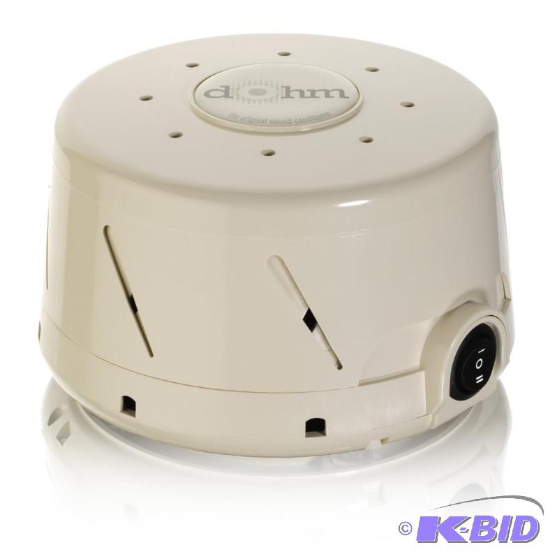 lot 100 image: Marpac DOHM-DS, Natural White Noise (actual fan inside) Sound Machine, Tan