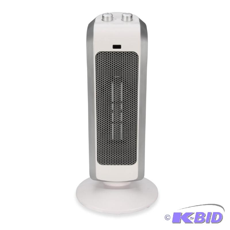 lot 148 image: Crane USA EE-7588W Crane Ceramic Tower Heater, White, 19 Inch
