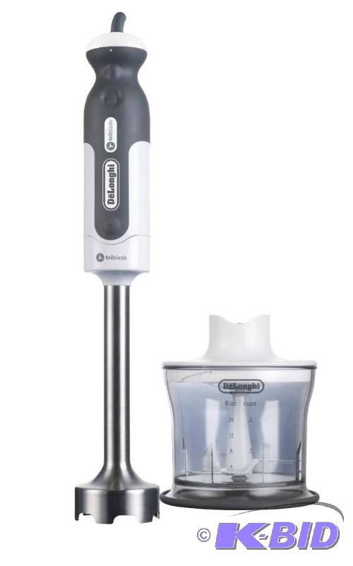 lot 173 image: DeLonghi DHB716 380-Watt Tri-Blade 2-Speed Handblender
