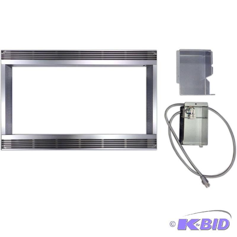 lot 176 image: Sharp RK51S30 - 30 Built In Microwave Trim Kit for R530ES, R530BS Stainless
