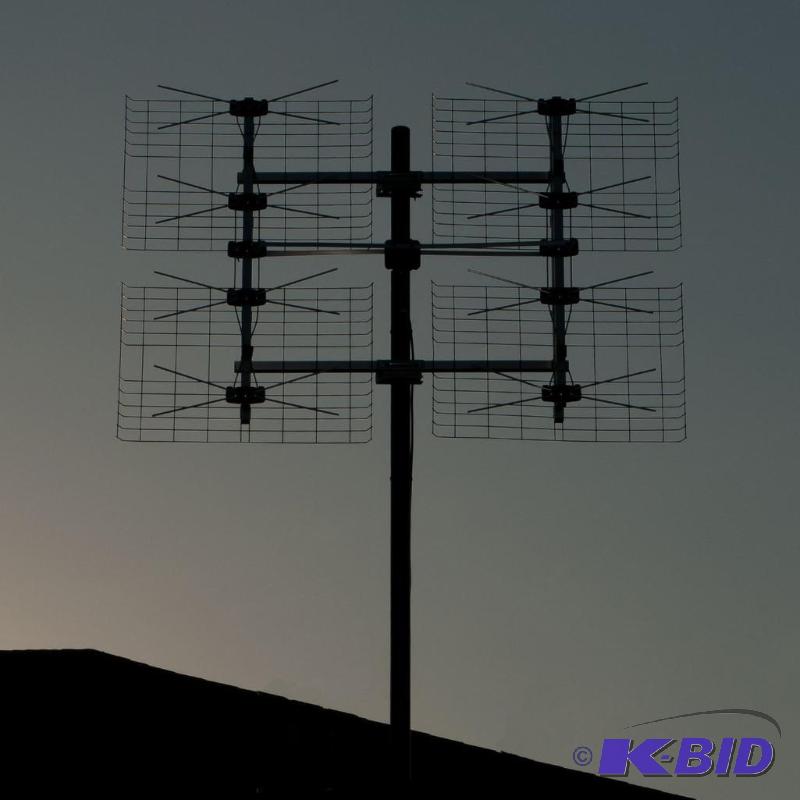 lot 192 image: Terrestrial Digital DB8 Multi-Directional Bowtie UHF DTV Antenna