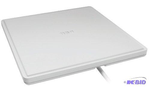 lot 201 image: RCA ANT1400F Multi-Directional Digital Flat Passive Home Theater Antenna - White