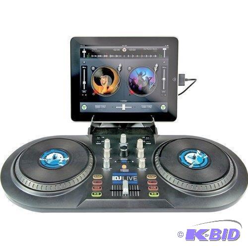 lot 210 image: Numark iDJ Live DJ Controller for iPad, iPhone or iPod Touch (30-pin)