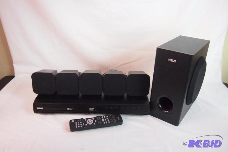 lot 213 image: RCA - 200W 5.1-Channel DVD Home Theater System