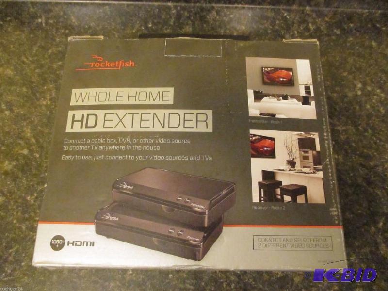 lot 214 image: Rocketfish RF-HPL302 Whole Home HD Extender