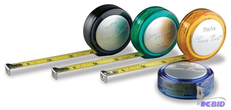 lot 246 image: Komelon 3110 Touch Lock 10-Foot Power Tape, Colors May Vary