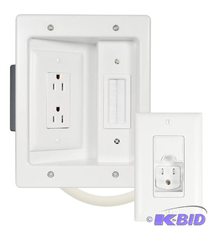lot 32 image: OnQLegrand InWall TV Power Kit