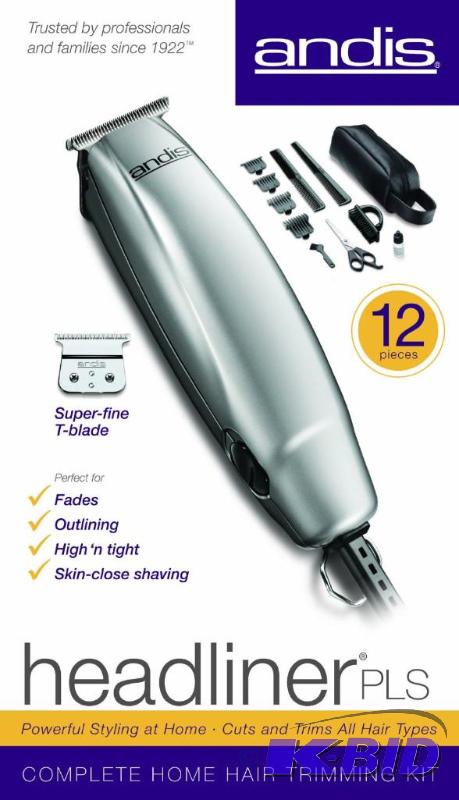 lot 5 image: Andis Headliner 12-Piece ShaverPersonal Trimmer (23380)