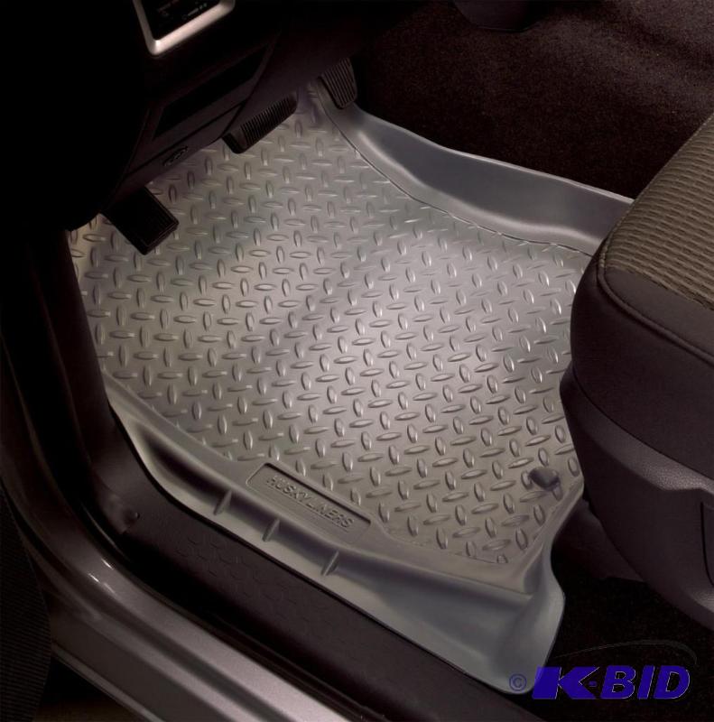 lot 96 image: Husky Liners Classic Style Custom Fit Molded Front Floor Liner for Select Toyota Highlander Models (Grey)