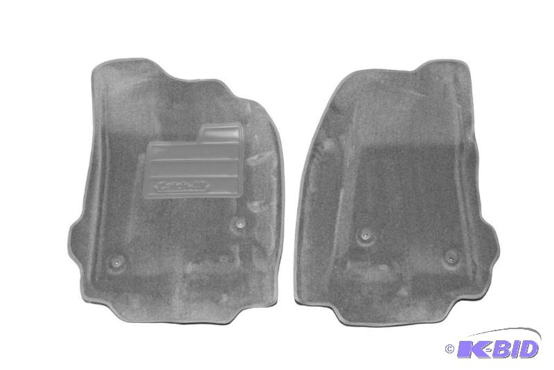 lot 97 image: Lund 600638 Catch-All Carpet Gray Front Floor Mat - Set of 2