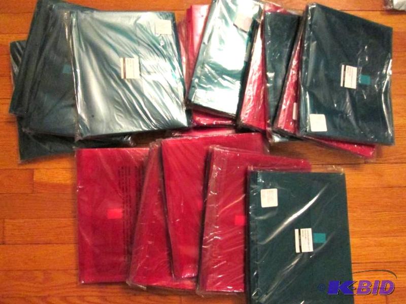 lot 100 image: Lot of 16 8 packs of colorful plastic documen...