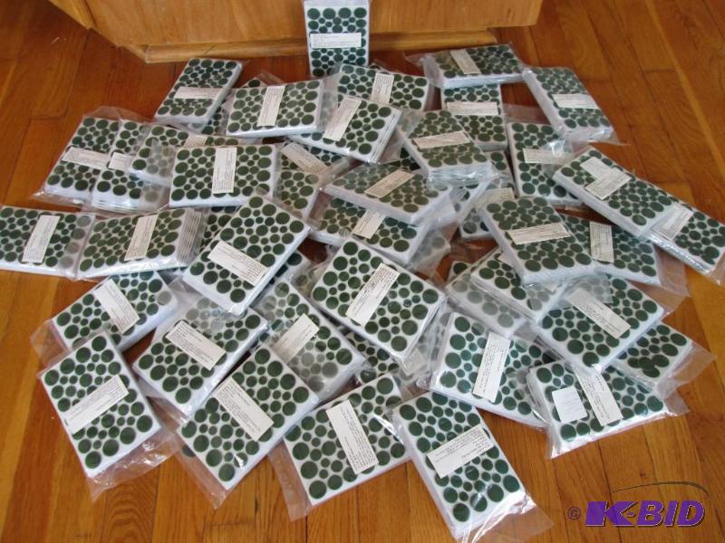 lot 110 image: Lot of 50 packs 414 piece pack of self adhesi...