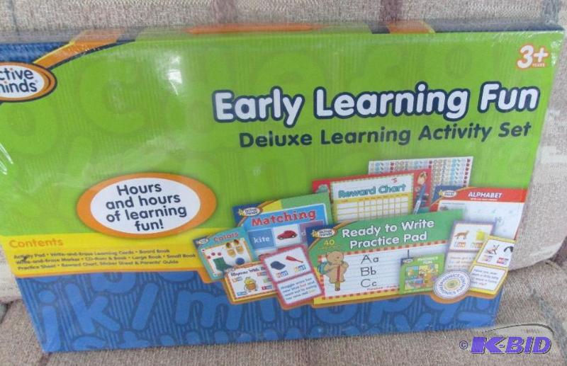 lot 24 image: Early Learning fun Deluxe Learning Activity S...