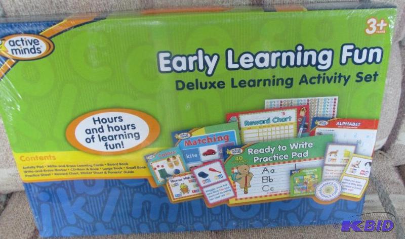 lot 25 image: Early Learning fun Deluxe Learning Activity S...