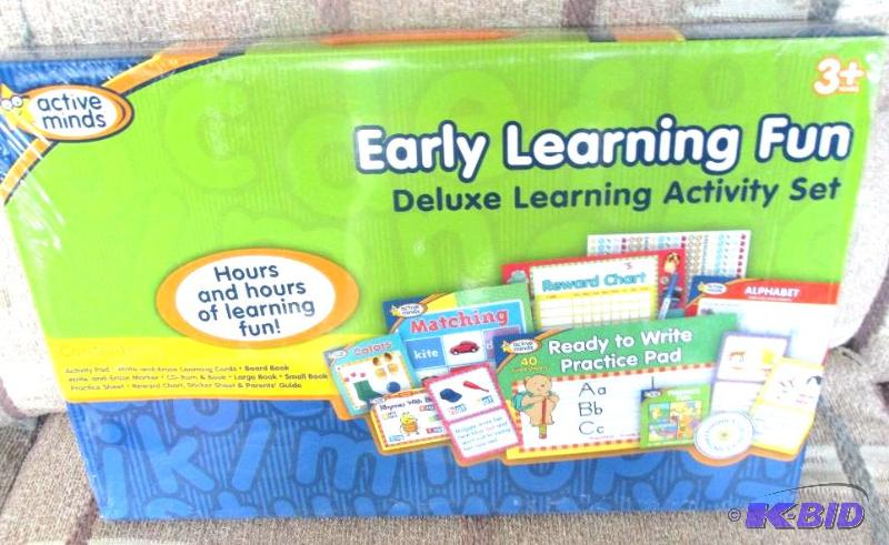 lot 26 image: Early Learning fun Deluxe Learning Activity S...