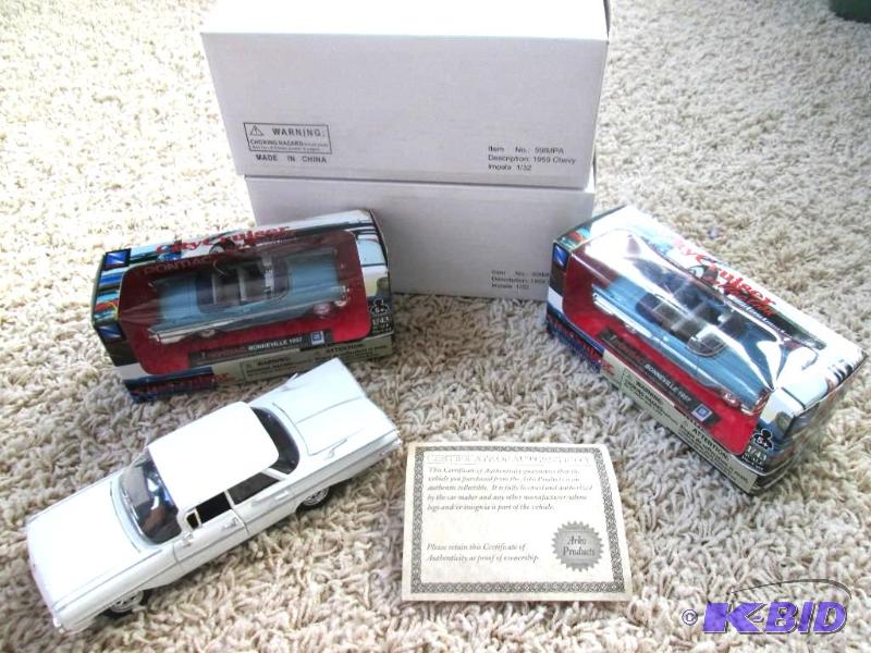 lot 56 image: 2 1959 Chevy Impala 132 and 2 city cruiser ...