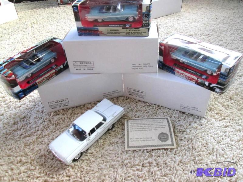 lot 57 image: 3 1959 Chevy Impala 132 and 3 city cruiser ...
