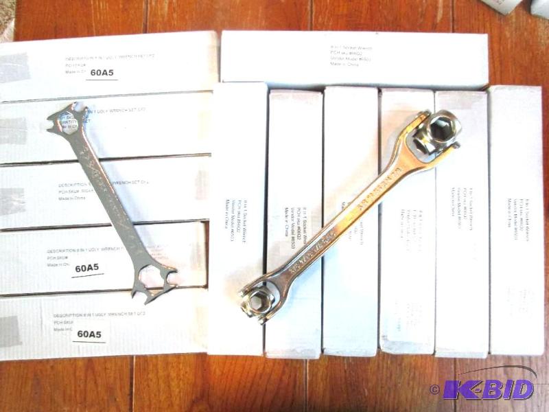 lot 72 image: Lot of 5 Pair of Ugly wrench multi fit in one...