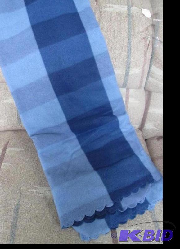 lot 9 image: Gold Coast TM Large check fleece blanket twin...