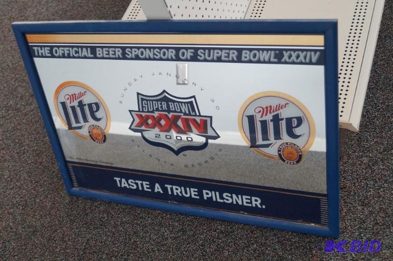 Superbowl mirror