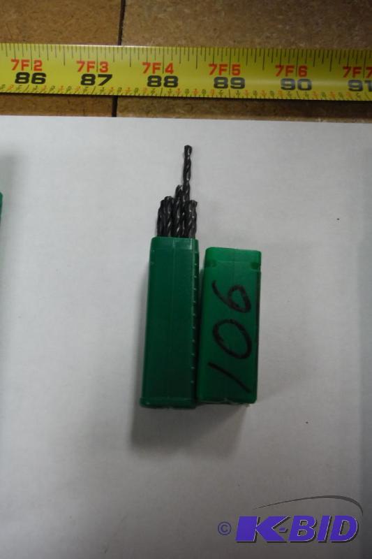 Precision Twist R18A High Speed Steel Jobber Drill Bit, Black Oxide Finish, Round Shank, Spiral Flute, 118 Degree Point Angle