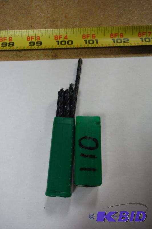 Precision Twist R18 High Speed Steel Jobber Drill Bit, Black Oxide Finish, Round Shank, Spiral Flute, 118 Degree Point Angle