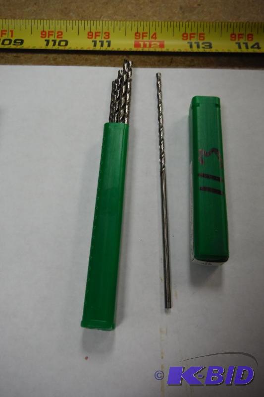 Precision Twist R51 High Speed Steel Long Length Drill Bit, Uncoated (Bright) Finish, Round Shank, Spiral Flute, 118 Degree Point Angle