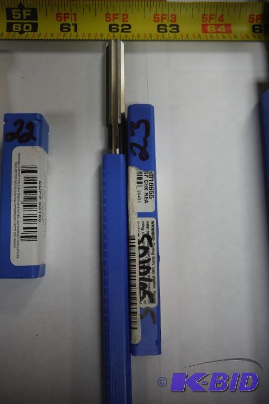 Union Butterfield 5010655 OAL 7 x Diameter 0.3100 HSS Straight Flute and Straight Shank Reamer,