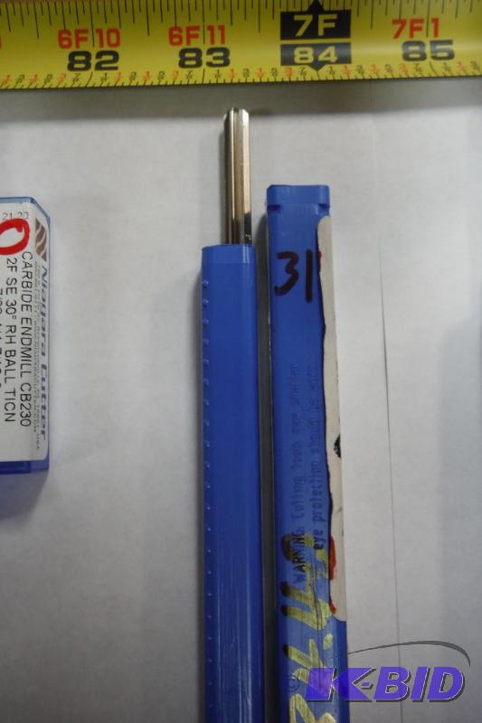 Union Butterfield 5010550 OAL 6 x Diameter 0.2173 HSS Straight Flute and Straight Shank Reamer,