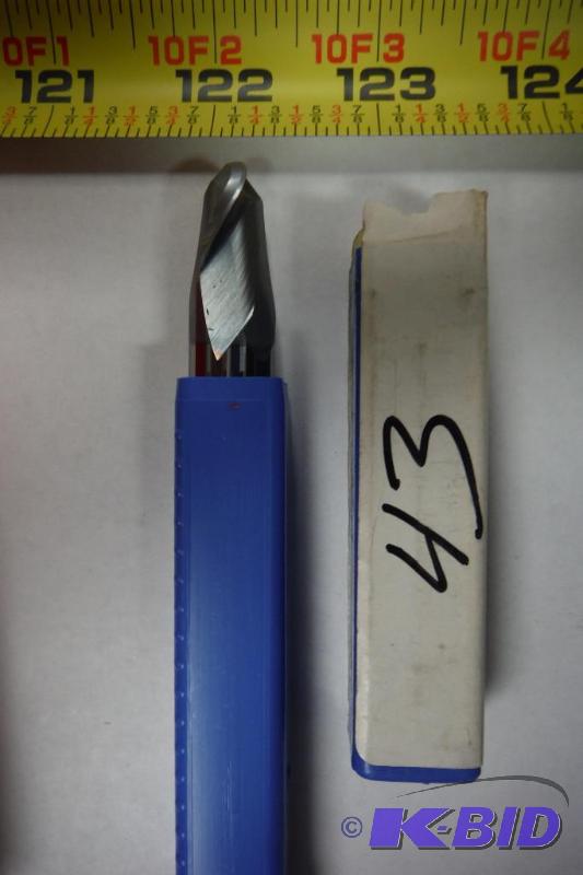 Niagara Cutter CSDB230 Carbide Ball Nose End Mills, Inch, Right Hand, Round Shank, TiCN Finish